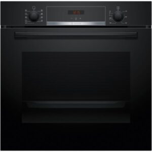 Cuptor incorporabil Bosch HBA534EB3, 71 L, Electric, Multifunctional, Grill, 7 functii, Autocuratare EcoClean + hidrolitica, 3D Hotair, Suport telescopic, Clasa A+, Negru