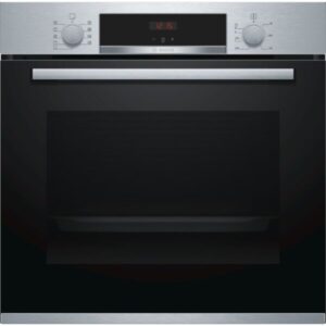 Cuptor incorporabil Bosch HBA534ES0, Electric, 71l, Sistem de autocuratare EcoClean Direct, 3D Hotair, 7 programe, Grill, Raft telescopic, Multifunctional, Cleaning Assistance,...