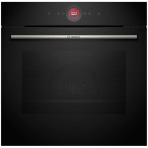 Cuptor incorporabil Bosch Seria 8 HBG7541B1, Electric, 71 l, Multifunctional, 14 functii , Home Connect, Grill, Air Fry, Autocuratare EcoClean Direct, Clasa A+, Negru
