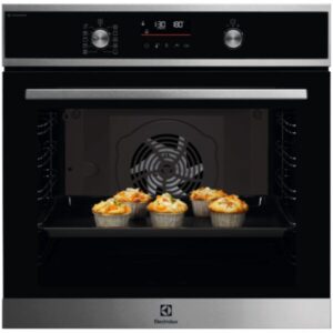Cuptor incorporabil Electrolux EOD6F77WX, Electric, 72 l, Autocuratare catalitica, SteamBake, Wi-Fi, Senzor gatire, Timer cu display electronic, Grill, Clasa A, Inox