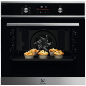 Cuptor incorporabil Electrolux EOD6P66X, Electric, 72 l, Autocuratare pirolitica, SteamBake, Grill, Timer cu display electronic, Clasa A+, Inox antiamprenta