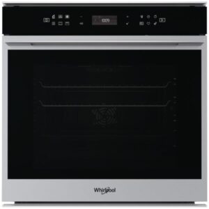 Cuptor incorporabil Whirlpool W7OM44S1P, Electric, Multifunctional, Grill, Timer, Display, Tehnologia 6th Sense, Autocuratare pirolitica, 73 l, Clasa A+, Inox