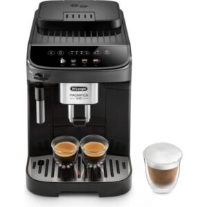 Espressor automat De'Longhi Magnifica Evo ECAM 290.21.B, 1450 W, 4 tipuri de bauturi, 15 bari, Sistem spumare lapte manual, rasnita cu 13 setari, Negru