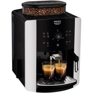 Espressor automat Krups Arabica EA811810, 1450 W, 15 bari, 1.7 L, Negru