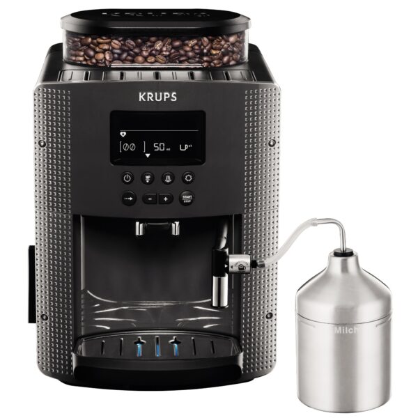 Espressor automat Krups Espresseria Automatic EA816B, 1450W, 15 bar, 1.7 l, gri