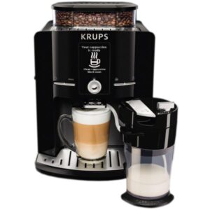 Espressor Automat Krups Latt'Espress EA829810, 1500W, 15 bar, ecran LCD, 260 g, 1.7L