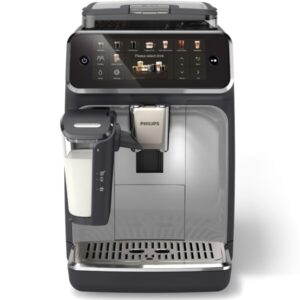 Espressor automat Philips EP5546/70 seria 5500, presiune 15 bari, solutie de lapte LatteGO, 20 tipuri de bauturi, ecran tactil , Tehnologie noua SilentBrew-preparare...