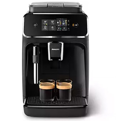 Espressor automat Philips seria 2200 EP2225/10, 1500W, rezervor apa 1.8l , presiune 15 bari, 3 nivele de intensitate a aromei, filtru AquaClean, optiune cafea macinata, negru mat