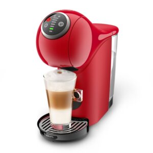 Espressor cu capsule Krups NESCAFÉ® Dolce Gusto® Genio S Plus KP340510, 1500W, 15 bari, rezervor de 0.8L, Bauturi calde si reci, Rosu