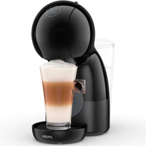 Espressor cu capsule Krups NESCAFÉ® Dolce Gusto® Piccolo XS KP1A3B10, 1600W, 15 bari, rezervor apa 0.8L, peste 30 de bauturi calde sau reci, functie Hot & Cold, functie Eco, negru