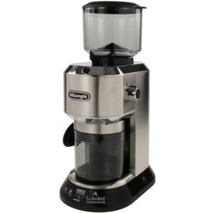 Rasnita de cafea De'Longhi Dedica KG 520M, 150 W, 350 g, Argintiu / Negru